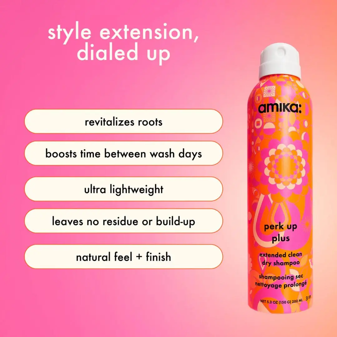 Amika Perk Up Plus Extended Clean Dry Shampoo 67 ml. - Image 3