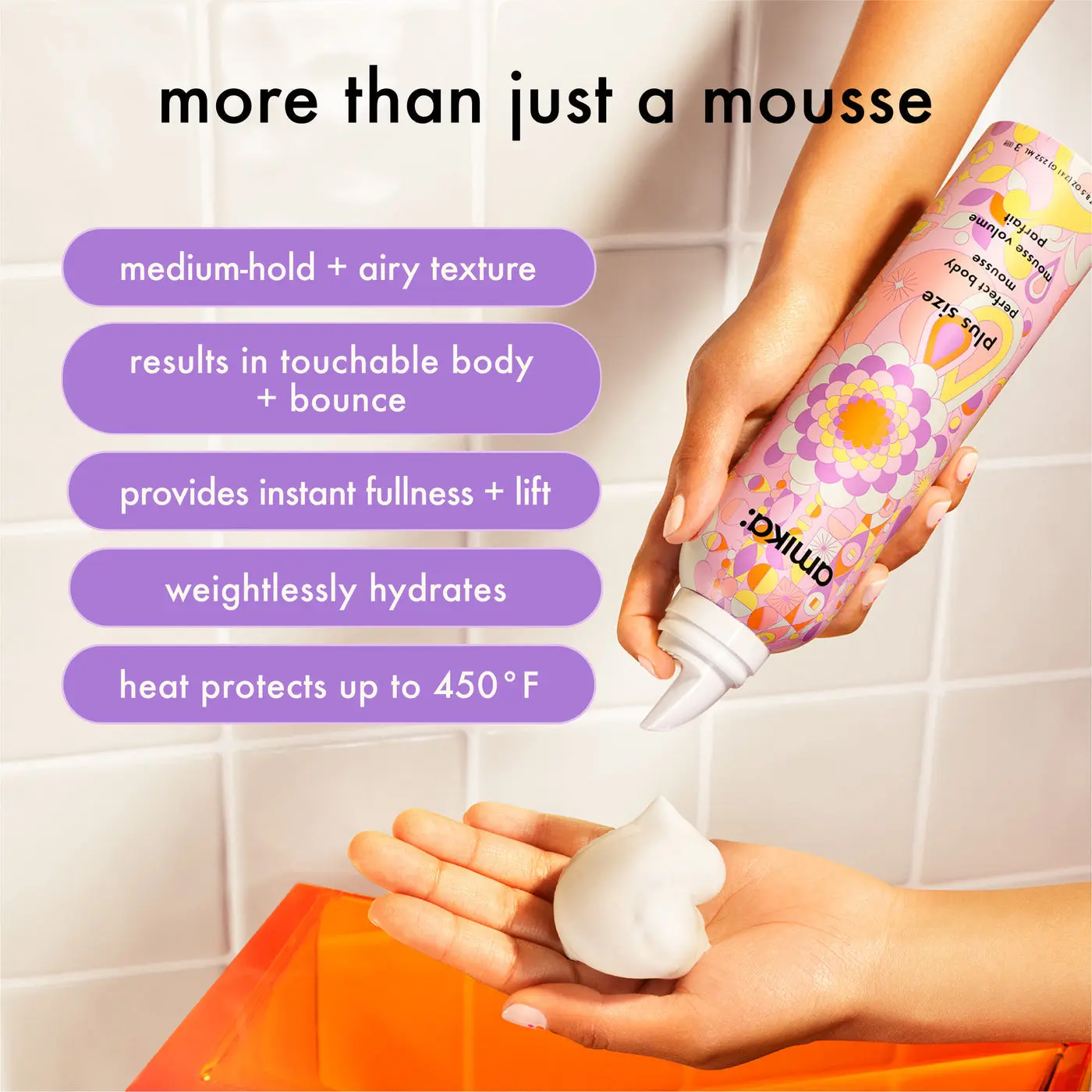 Plus Size Perfect Volume Hair Mousse - Image 3