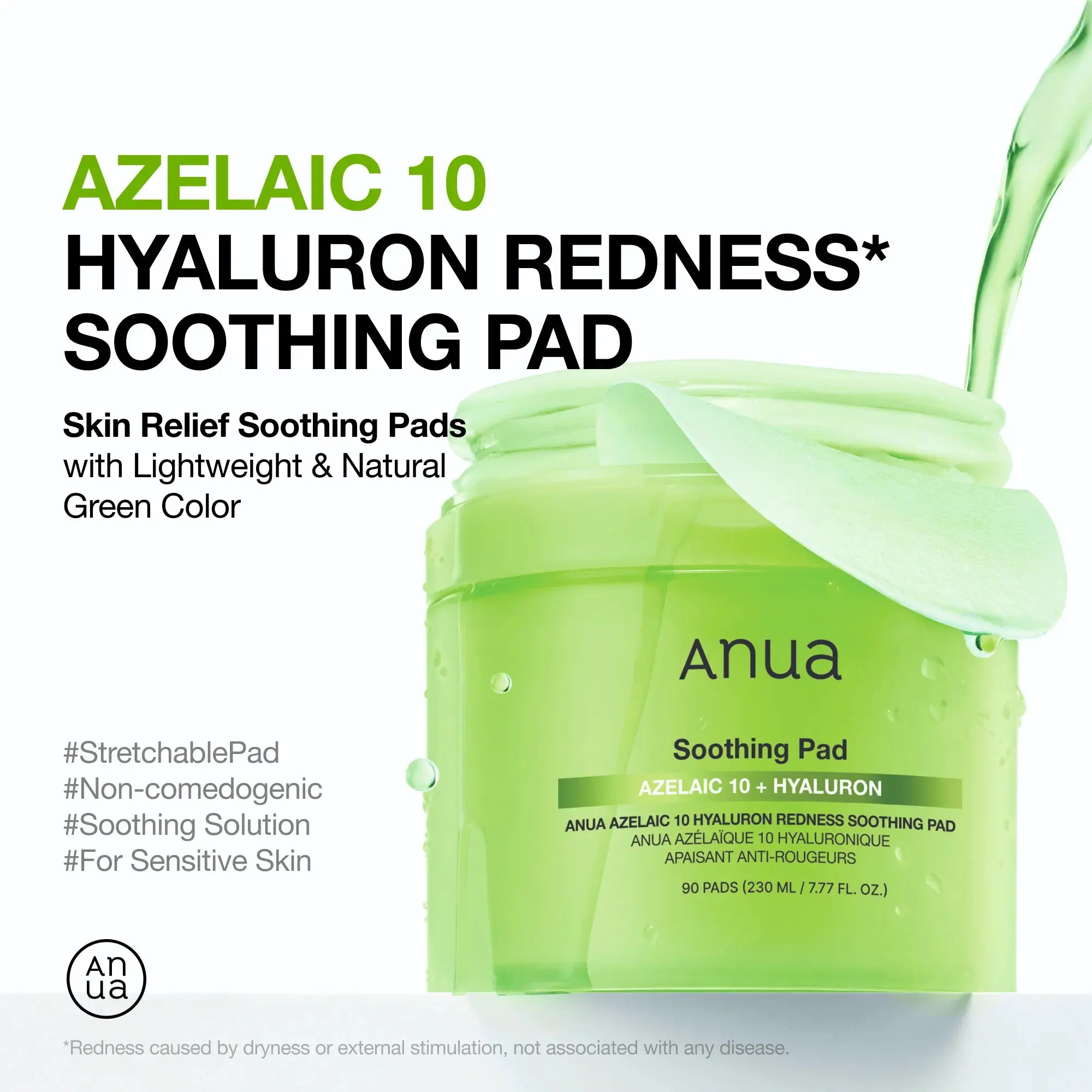 Acid 10 Hyaluron Redness Soothing Pad - Image 3