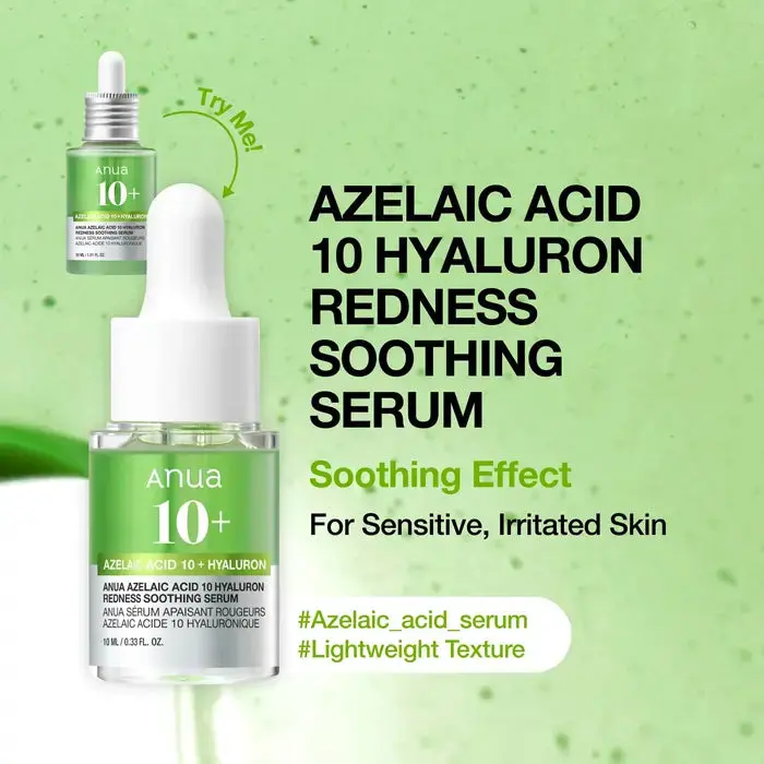 Azelaic Acid 10 Hyaluron Redness Soothing Serum 10 ml. - Image 3