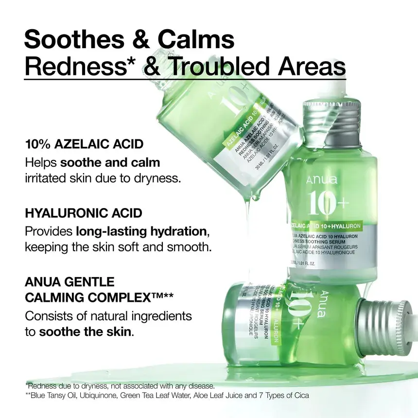 Azelaic Acid 10 Hyaluron Redness Soothing Serum - Image 6