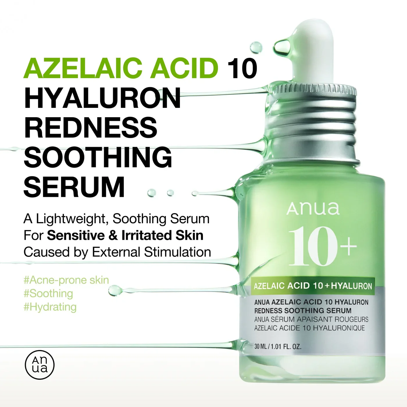 Azelaic Acid 10 Hyaluron Redness Soothing Serum - Image 7