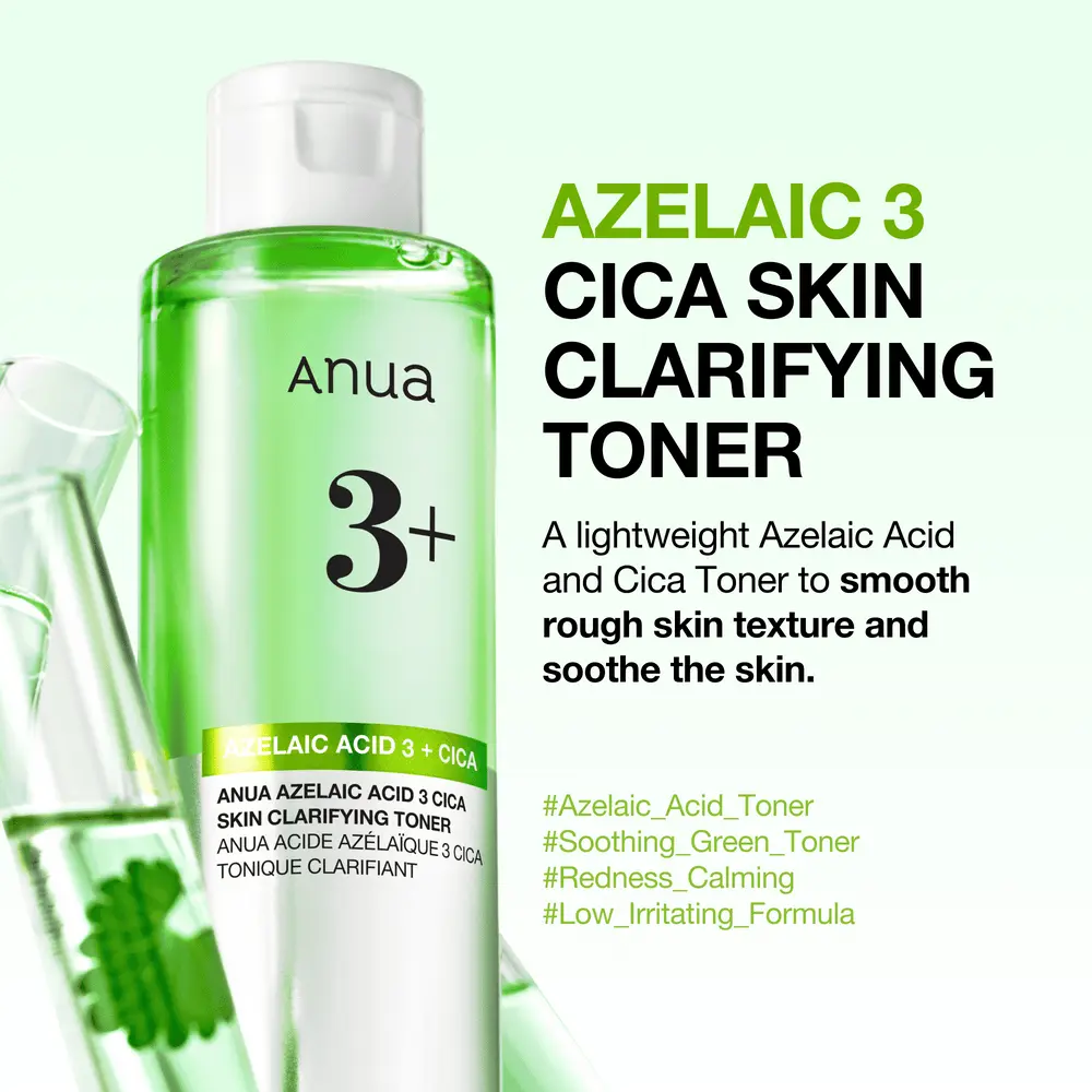 Azelaic Acid 3 Cica Skin Clarifying Toner - Image 2