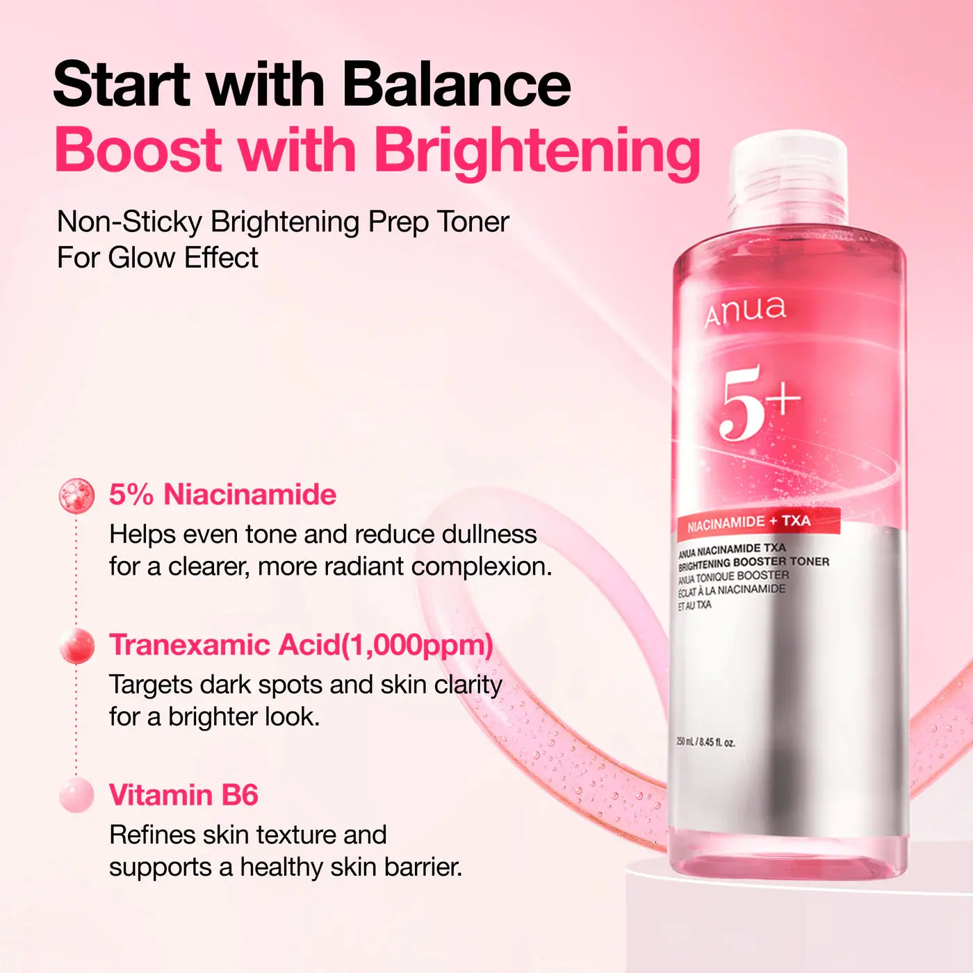 Niacinamide TXA Brightening Booster Toner - Image 4