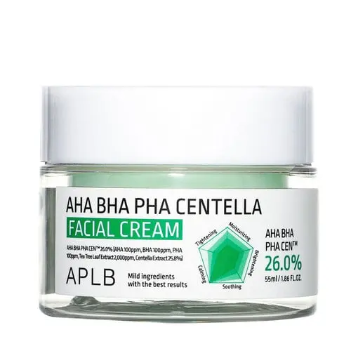 AHA BHA PHA Centella Facial Cream - Image 2