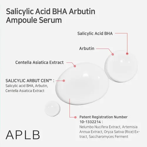 Salicylic Acid BHA Arbutin Ampoule Serum - Image 3