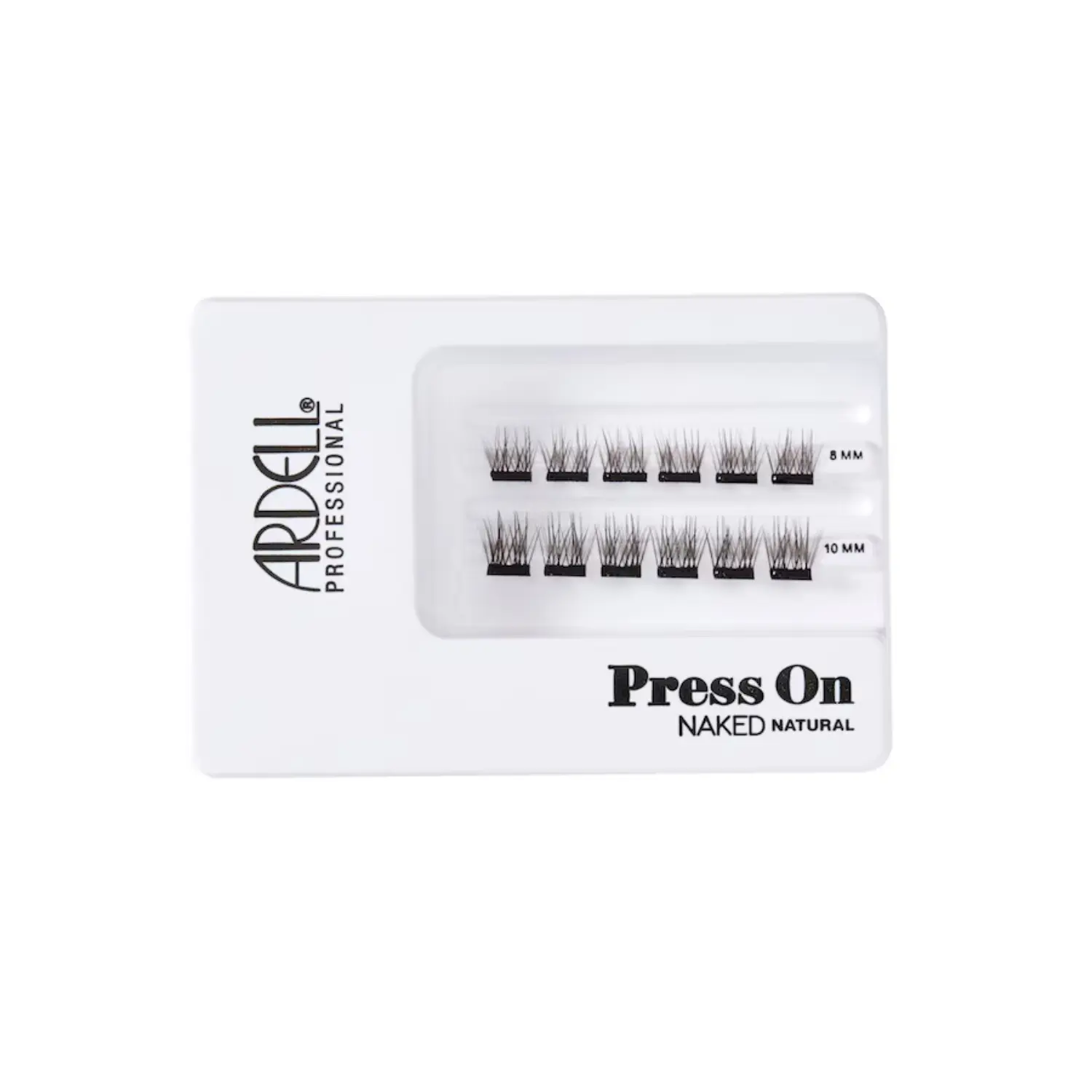 Press On Pre-glued Underlash Extensions Naked Natural Mini Set - Image 6