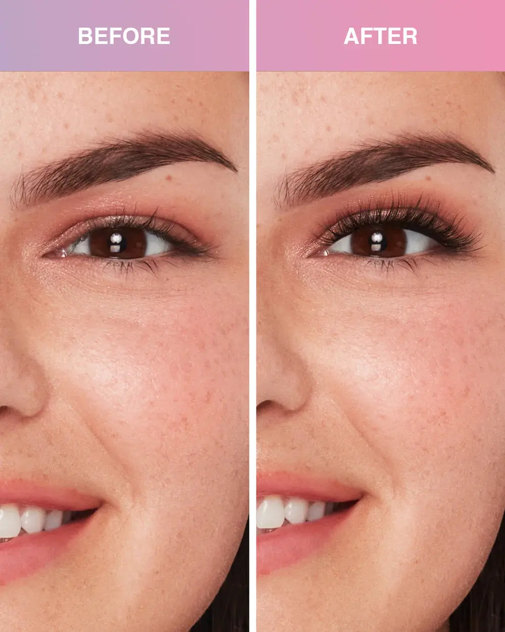 Press On Pre-glued Underlash Extensions Wispies Natural Starterskit - Image 3