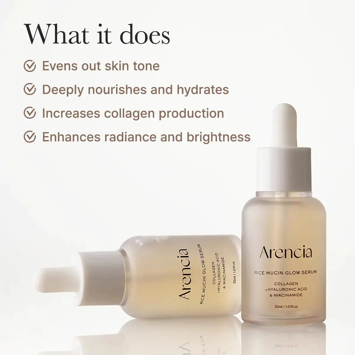 Arencia Rice Mucin Glow Serum - Image 6