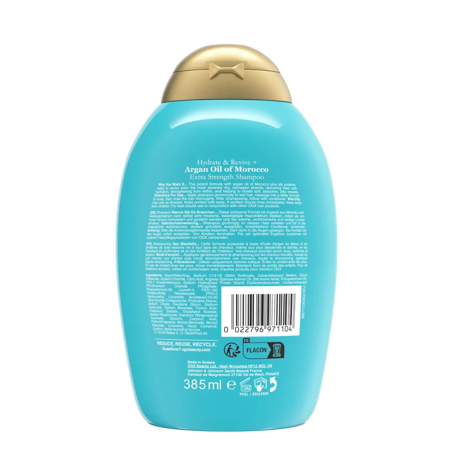 Argan Oil Of Morocco Extra Strength Shampoo - Image 2