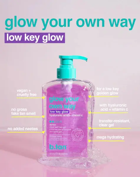 Glow Your Own Way Low Key Glow Self Tan Gel - Image 3
