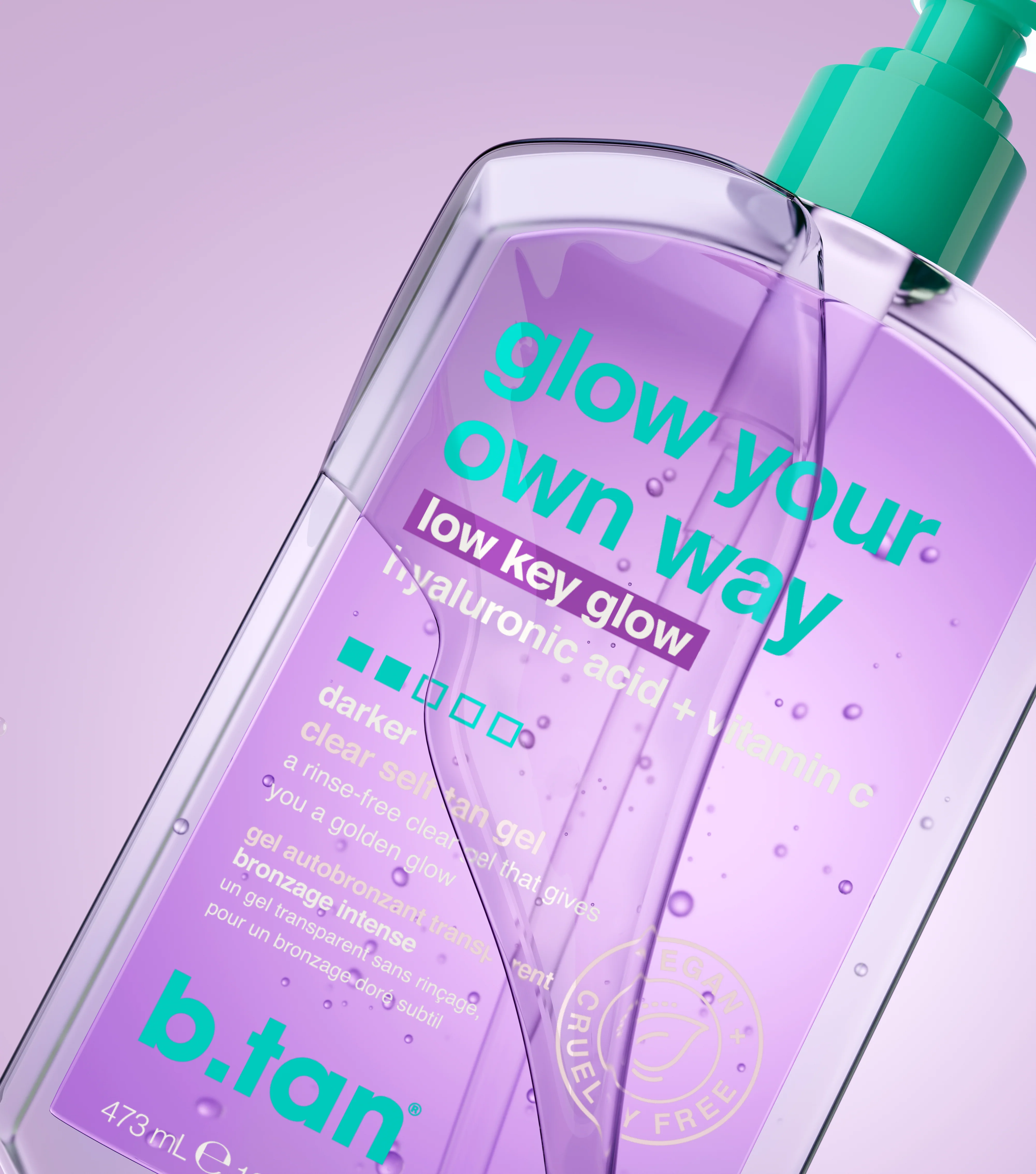 Glow Your Own Way Low Key Glow Self Tan Gel - Image 5