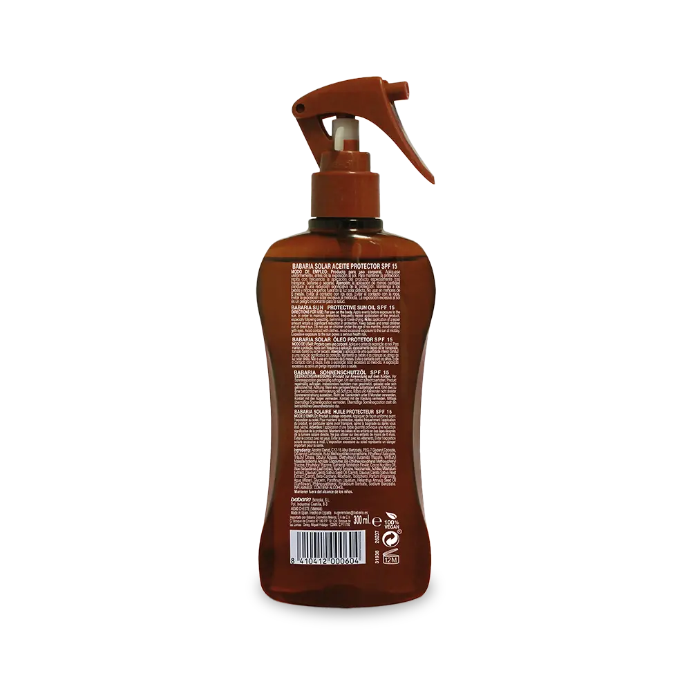 Tahiti Coconut Protective Sun Oil Spray SPF 15 - Image 2