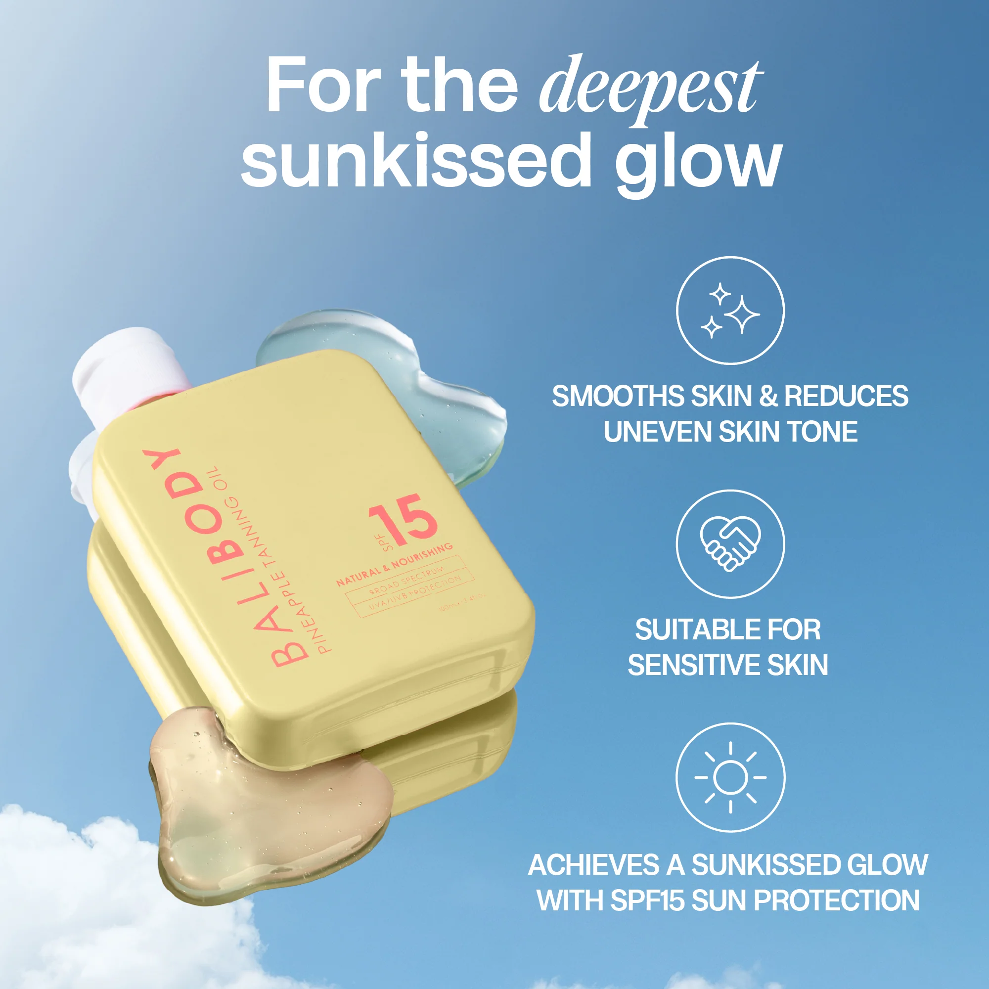 Pineapple Tanning Oil SPF15 - Image 4