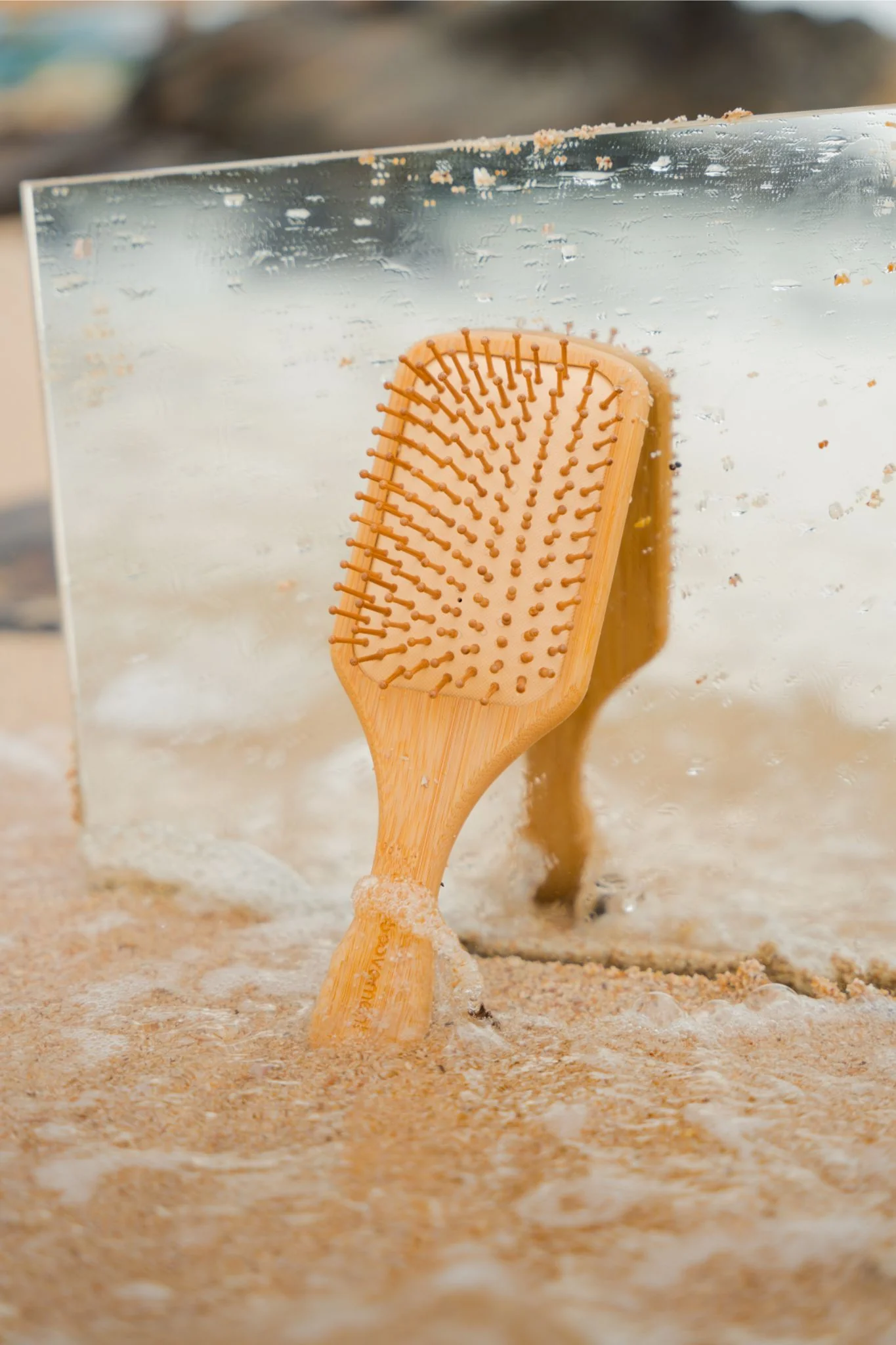 Bamboo Paddle Brush - Image 4