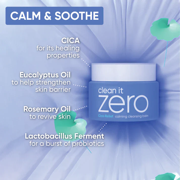 Clean It Zero Cica-Relief Calming Cleansing Balm - Image 4