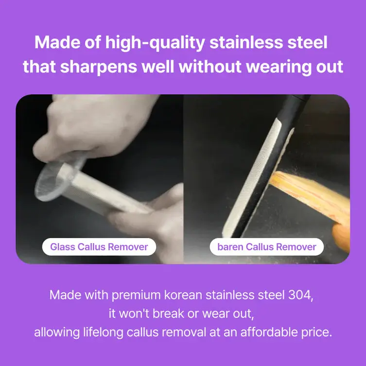 Remover Magic Stainless Pro Dobule Sided Foot File - Image 3