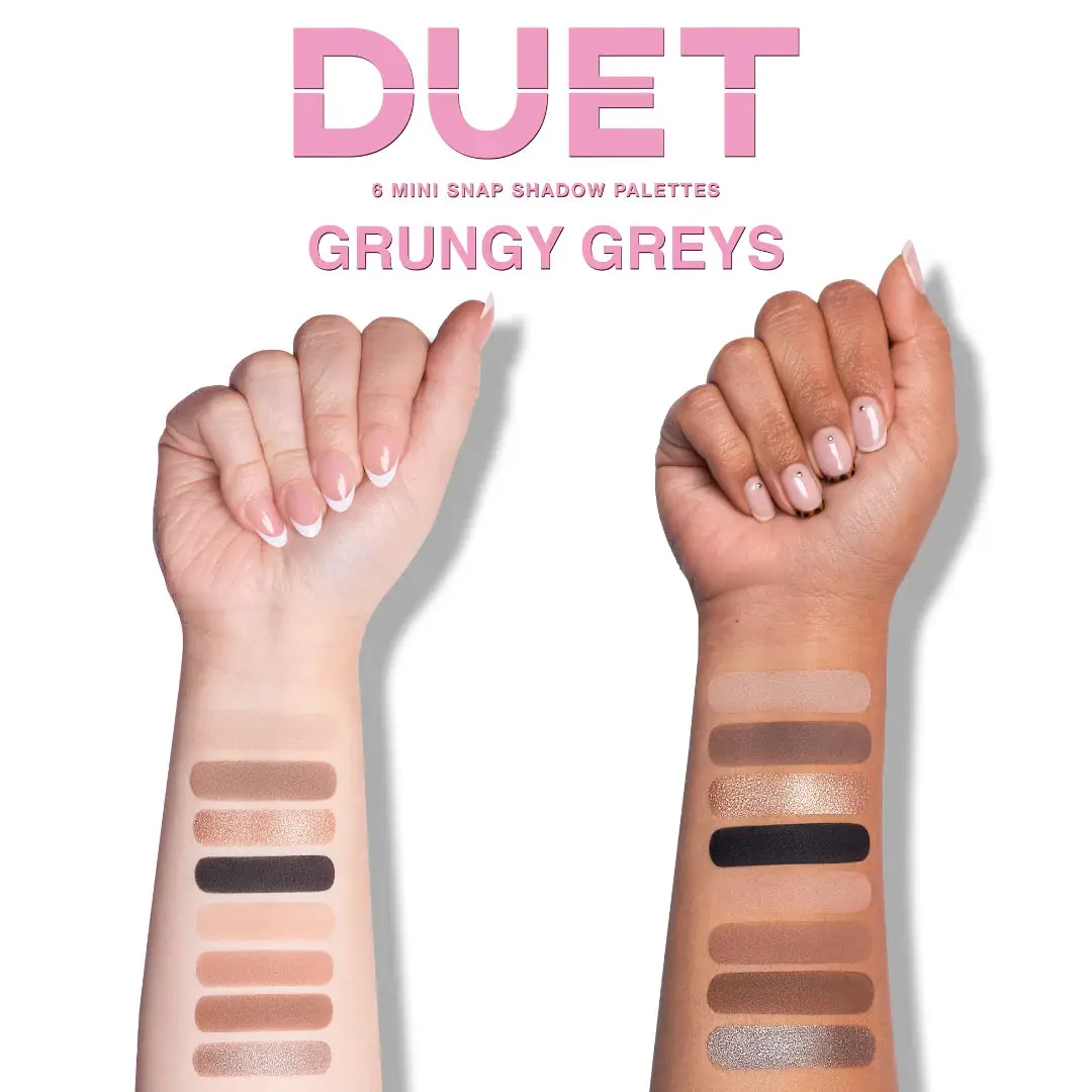Duet Mini Snap Palette Grungy Greys - Image 2