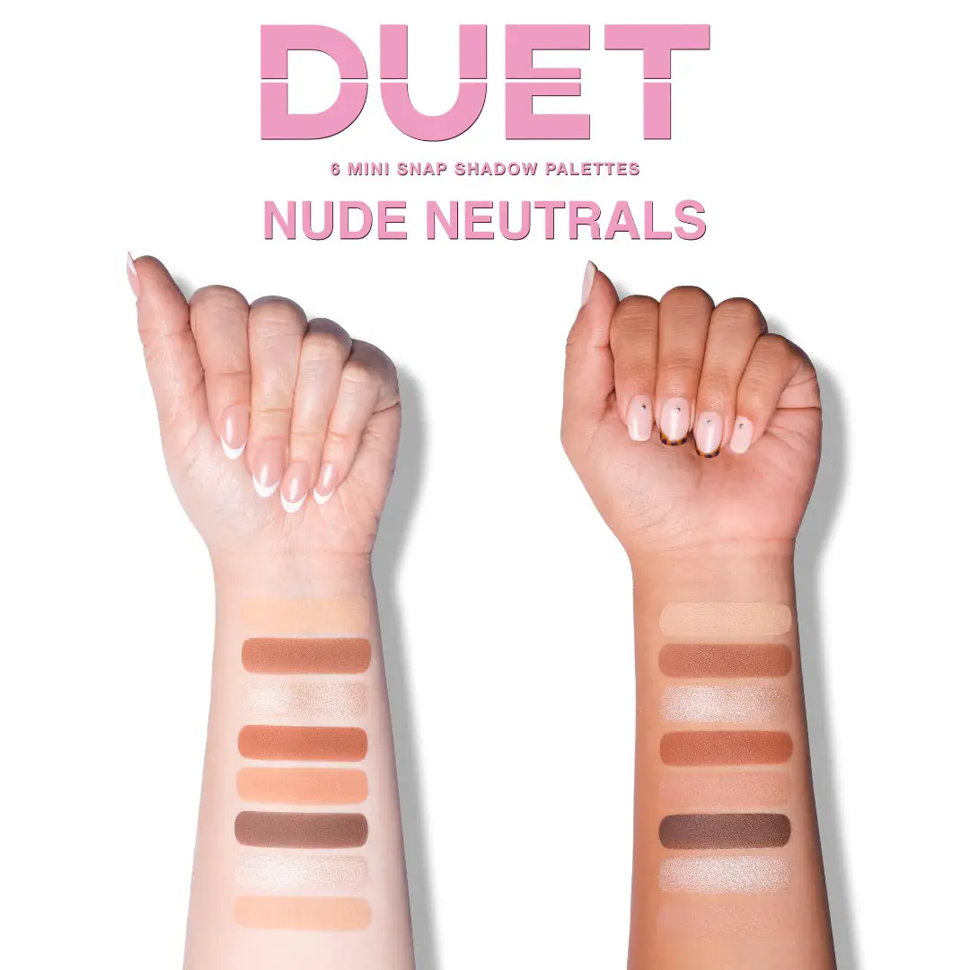 Duet Mini Snap Palette Nude Neutrals - Image 2