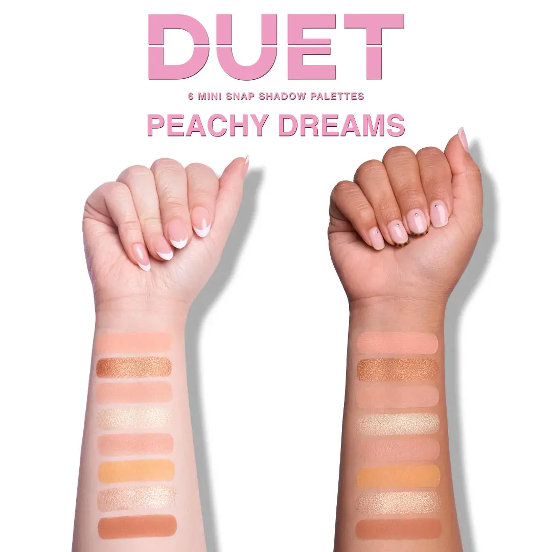 Duet Mini Snap Palette Peachy Dreams - Image 2