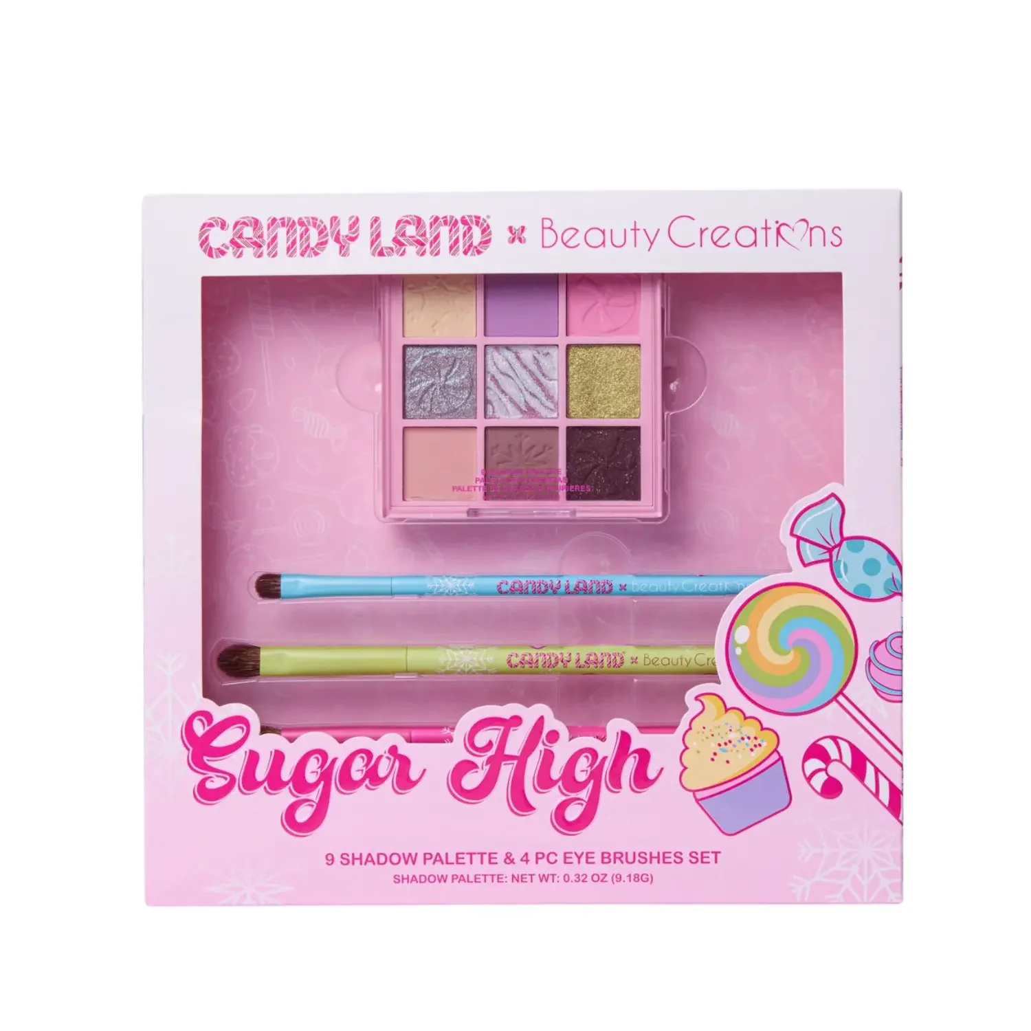 Shadow Palette & Brush Set Sugar High - Image 6