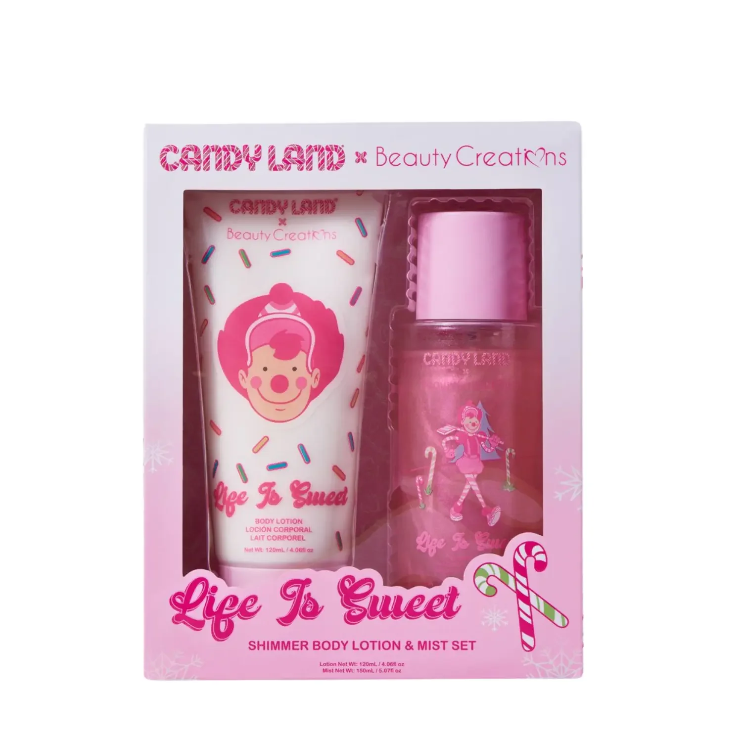 Shimmer Body Lotion & Mist Set Life Is Sweet - Image 4