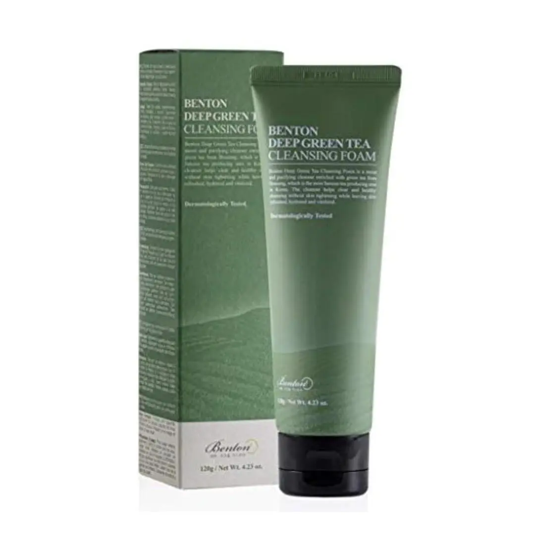 Deep Green Tea Cleansing Foam - Image 2