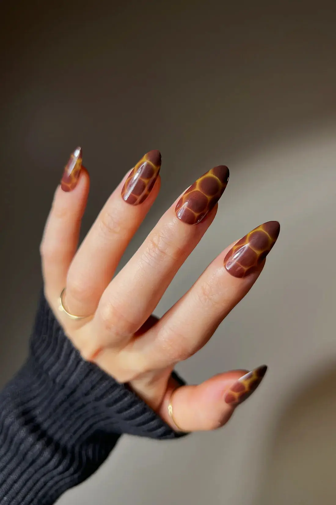 Press-On Nails Cocoa Nouveau - Image 3
