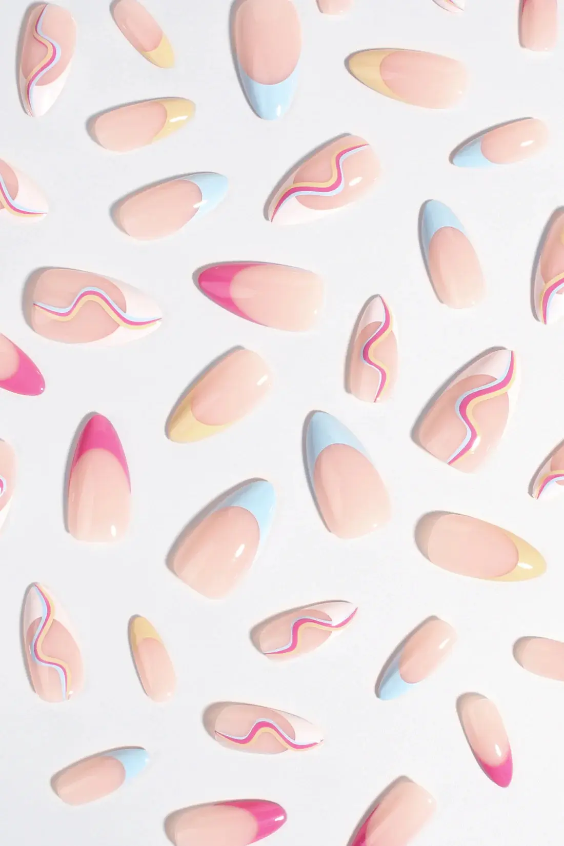 Press-On Nails Flamingo Dash - Image 3