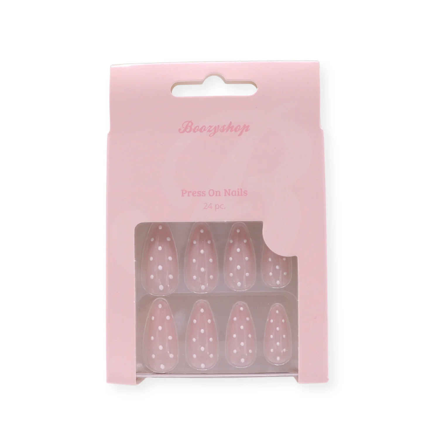 24 pcs Press On Nails Polka Dots - Image 3