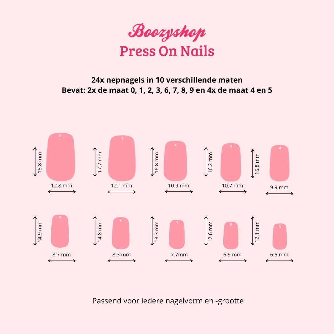 Complete Press On French Nails Set Ombre Soft Pink - Image 4