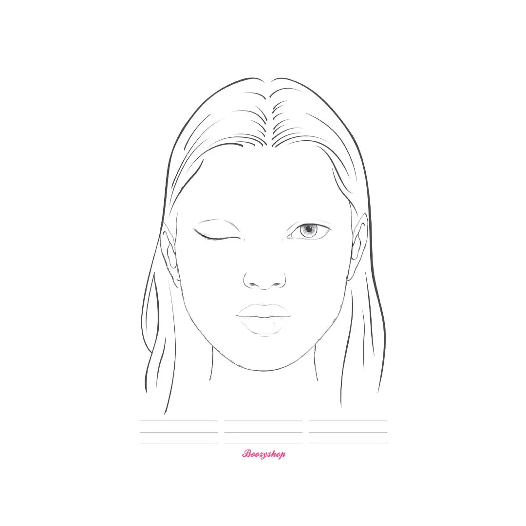 Facecharts Workbook 50 pcs. - Image 2