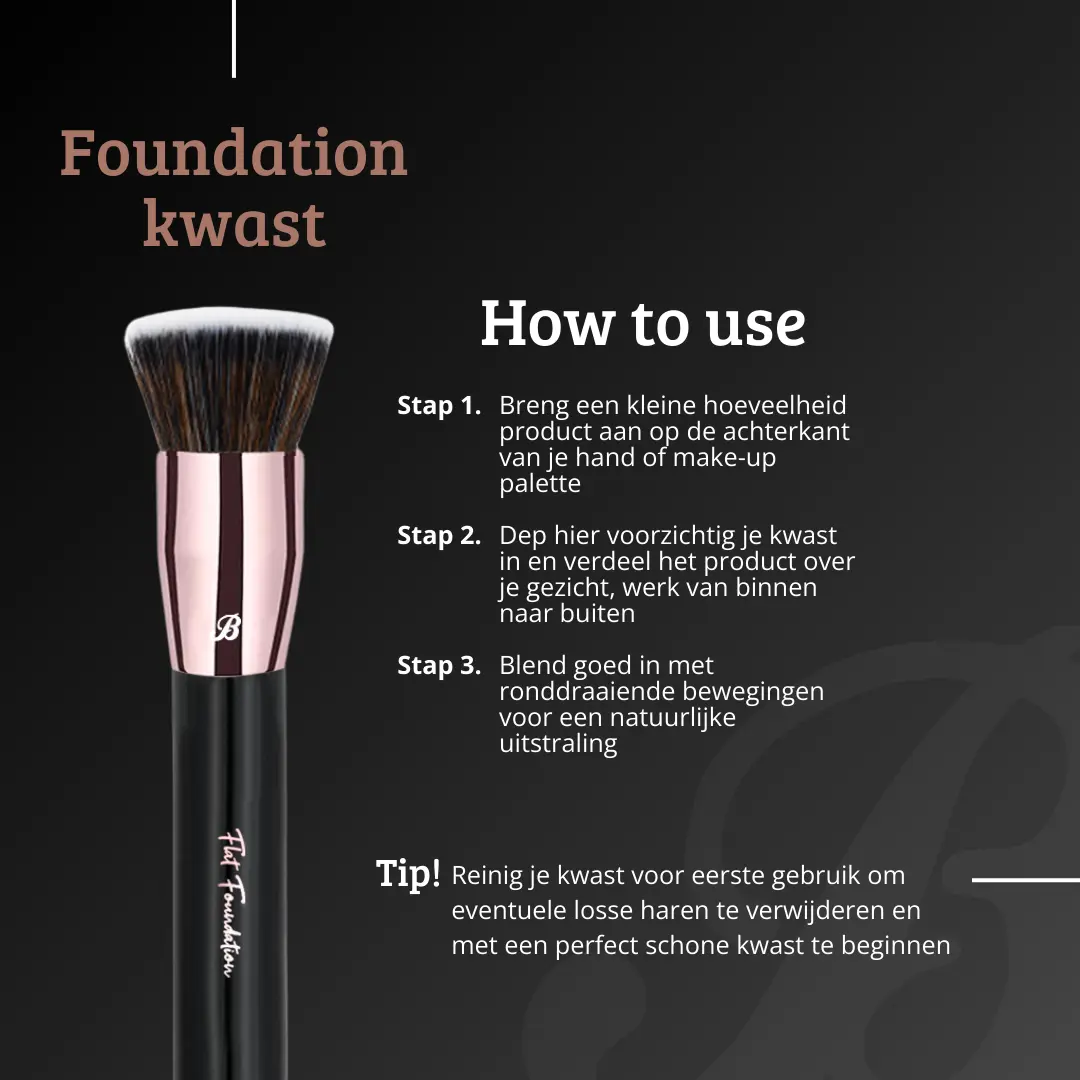 UP17 Flat Foundation Brush - Image 5