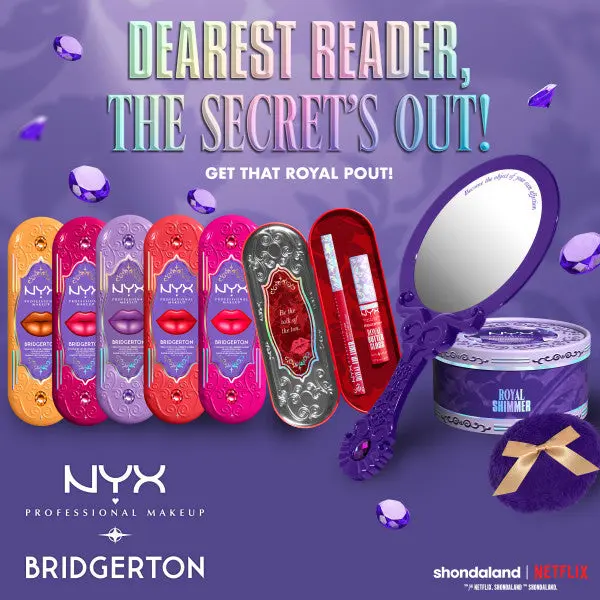 x Bridgerton Royal Reflections Makeup Mirror - Image 6