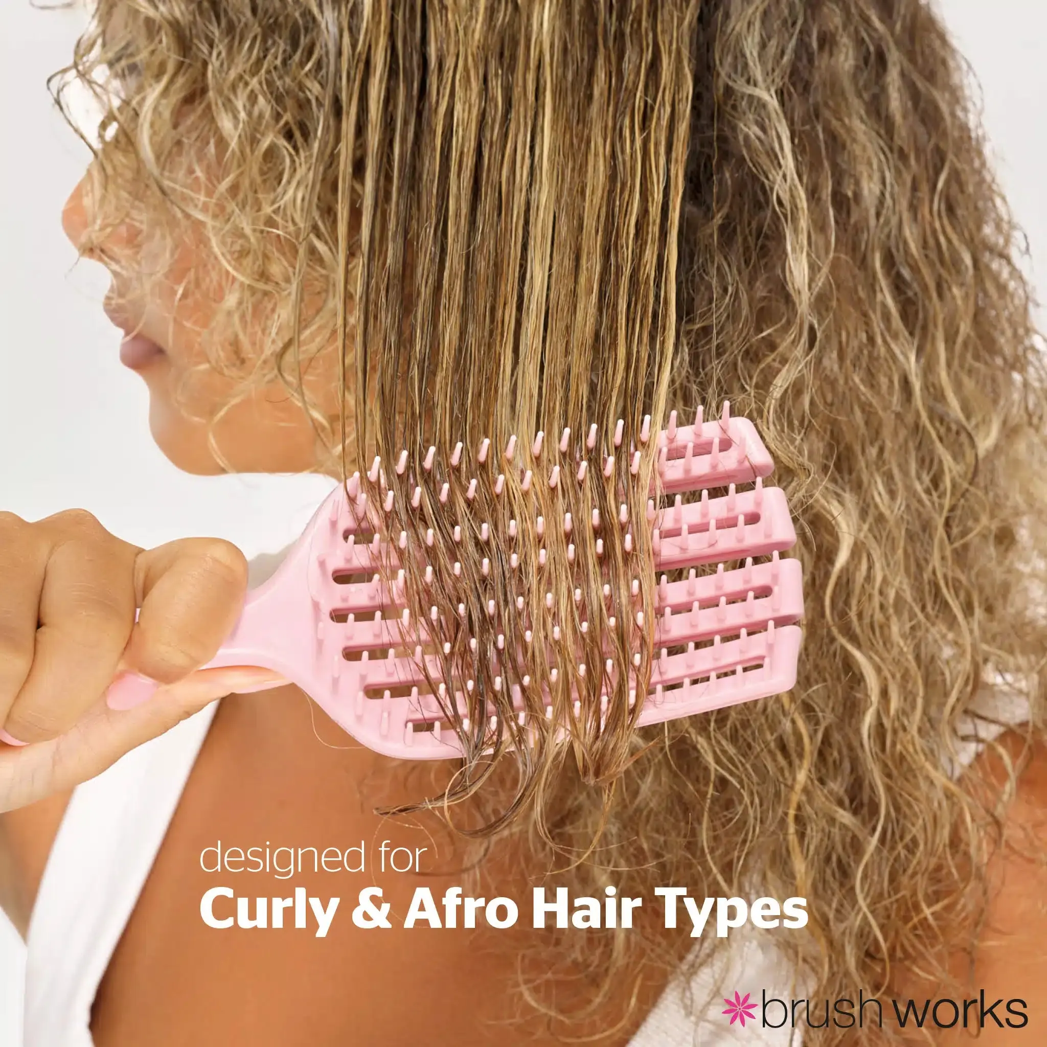 Curly Hair Detangling Brush - Image 4