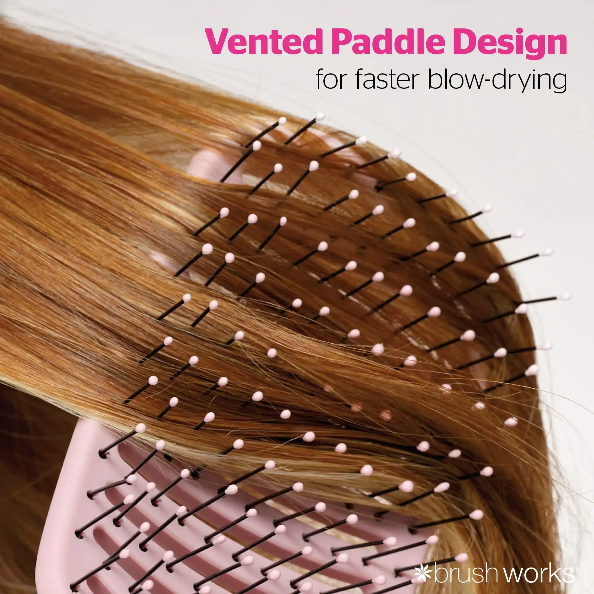 Curved Vent Hair Brush - Image 3