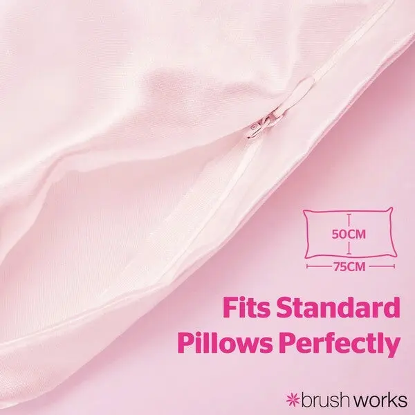 Luxe Satin Pillowcase Pink - Image 4