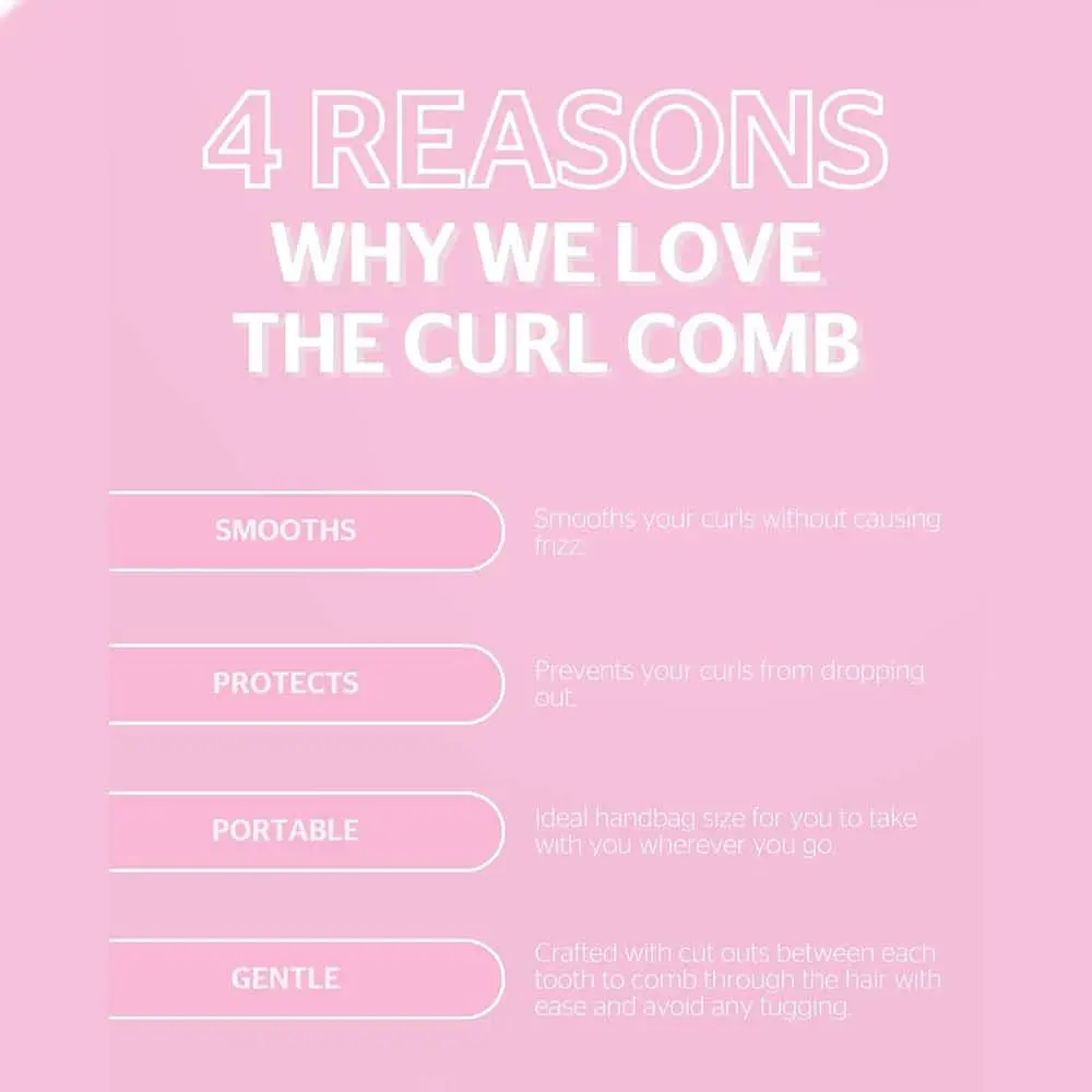 Smoothing Curl Comb - Image 4