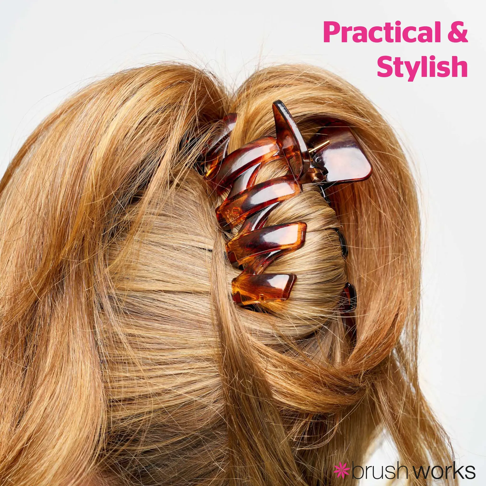Tortoiseshell Claw Clips 3 Pack - Image 4