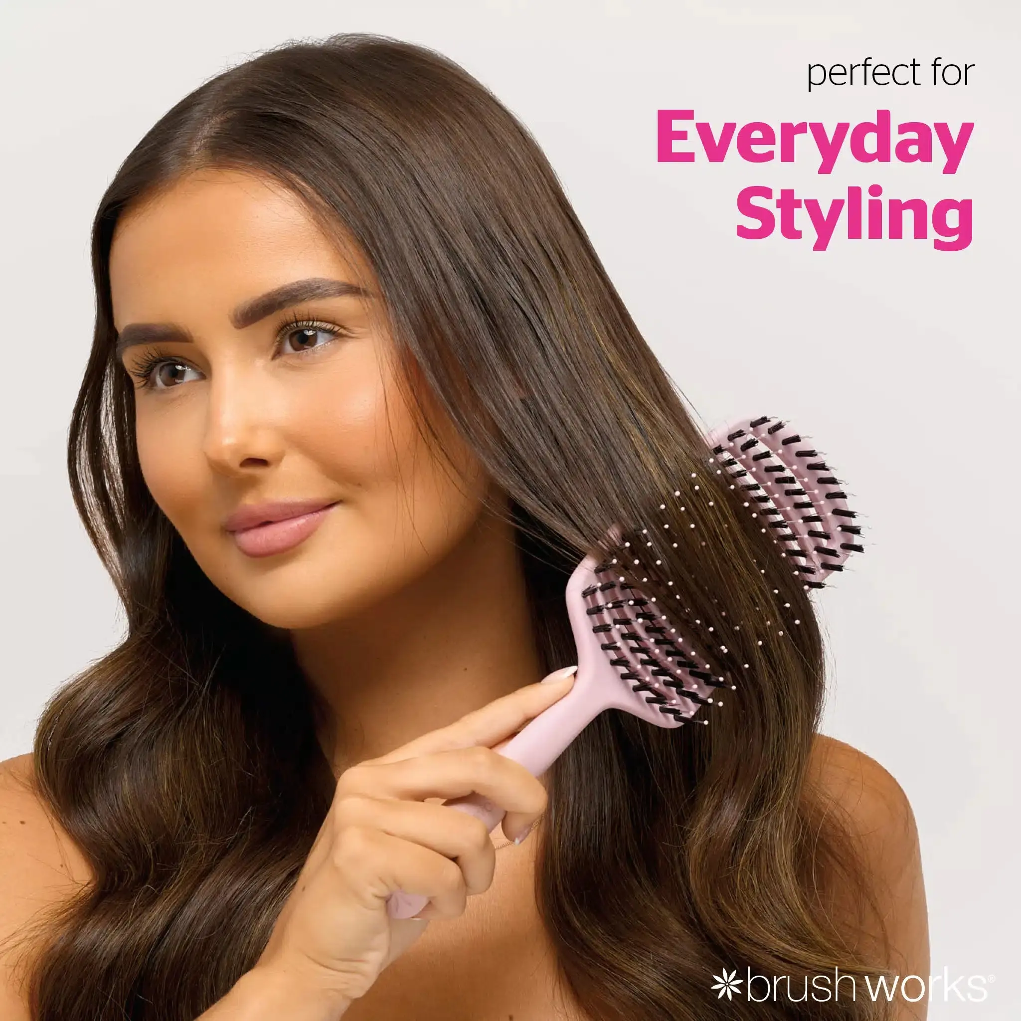 Vented Bristle Hair Brush - Image 2