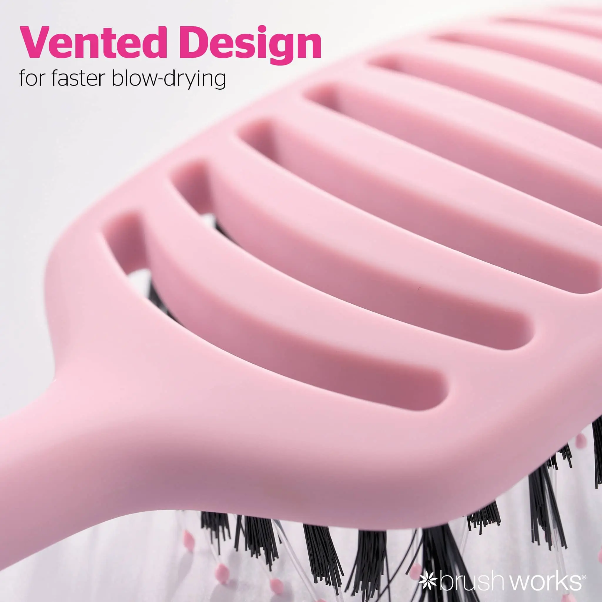 Vented Bristle Hair Brush - Image 3