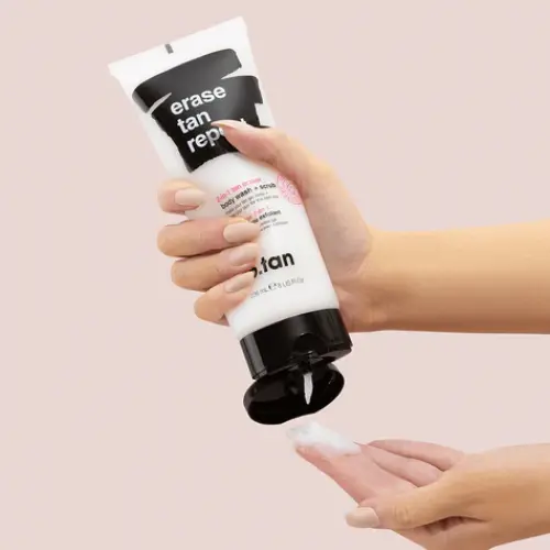 Erase Tan Repeat  2 in 1 Tan Eraser Body Wash + Scrub - Image 6