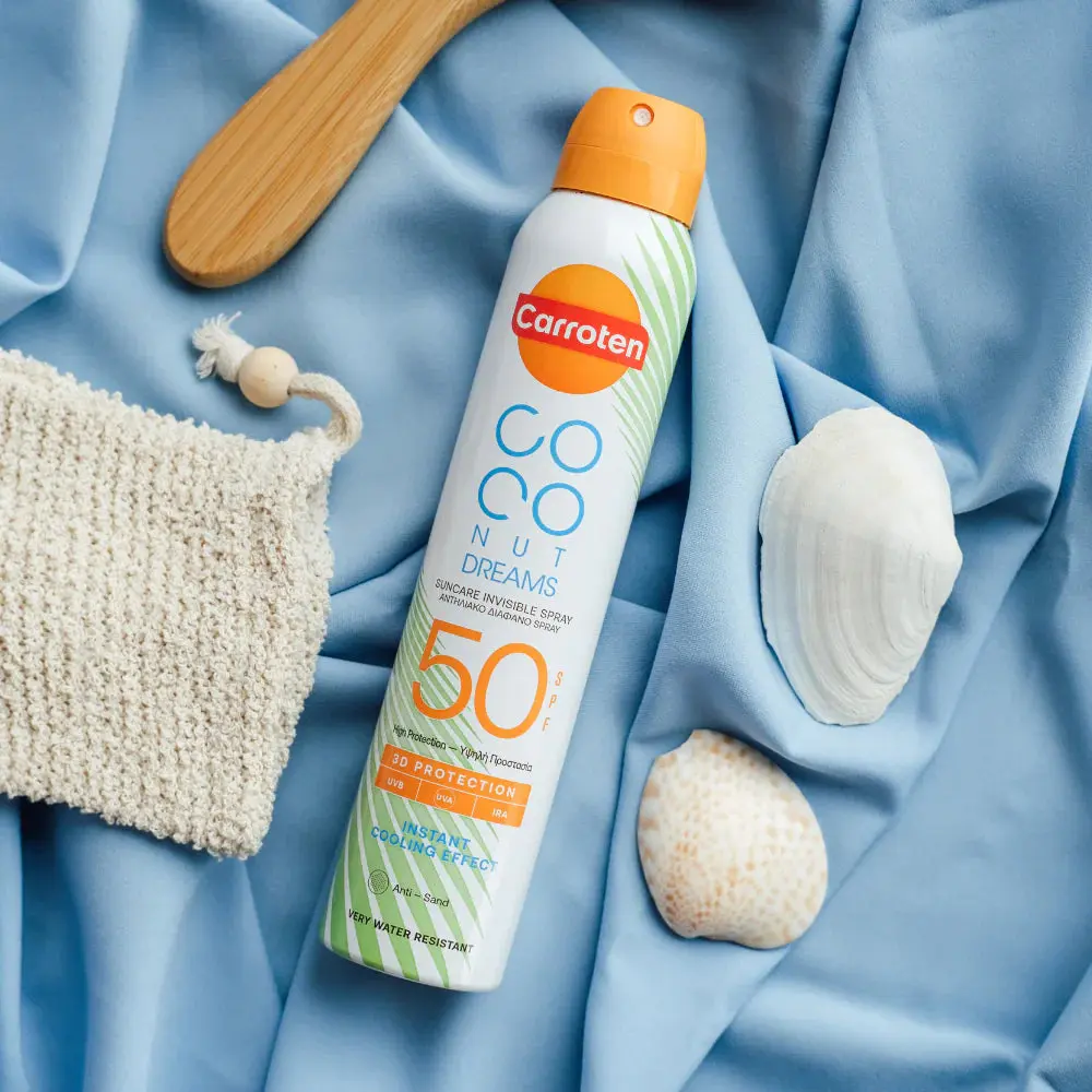 Coconut Dreams Sunscreen Spray Transparent SPF 50 - Image 2
