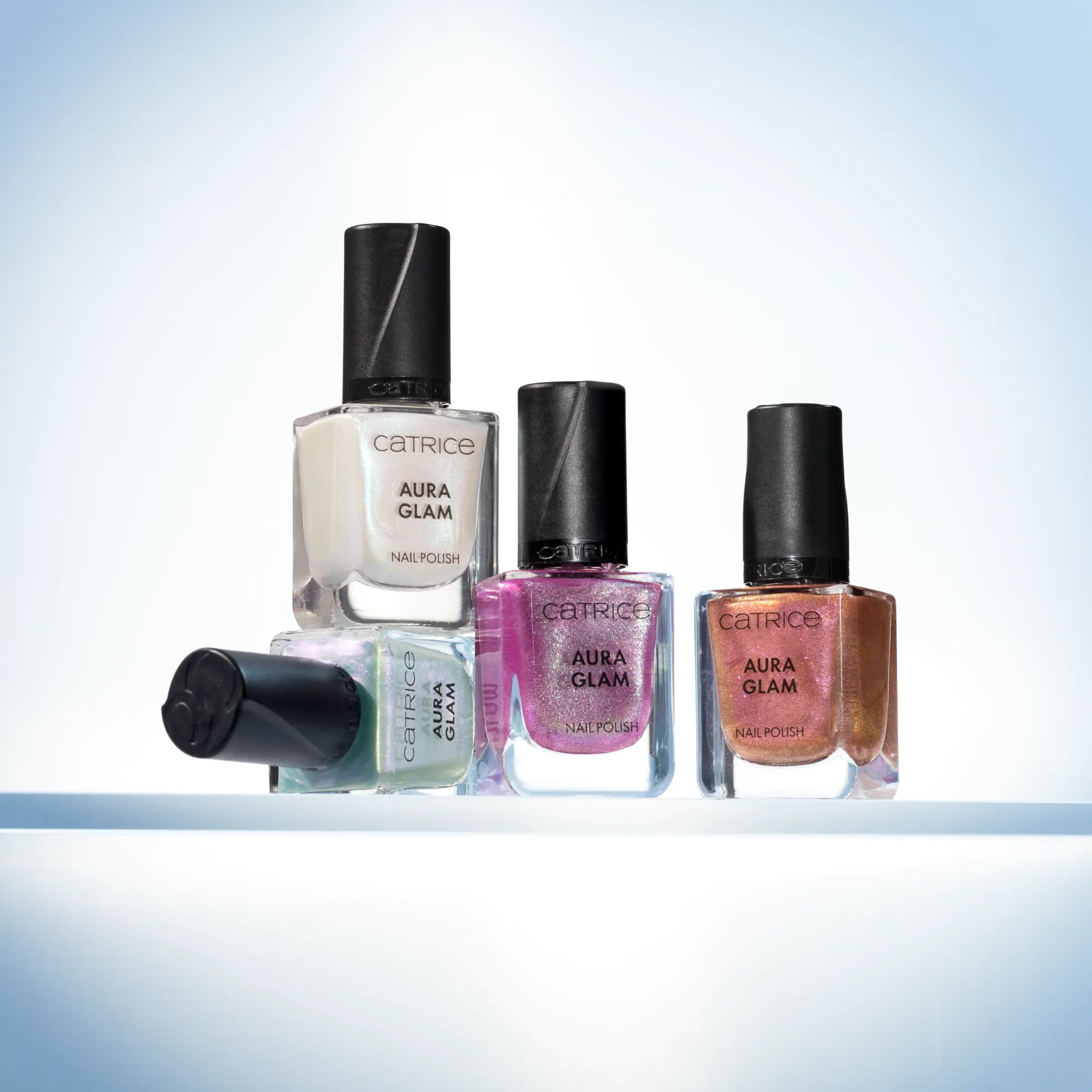 Aura Glam Nail Polish 010 Glacier Glow - Image 5