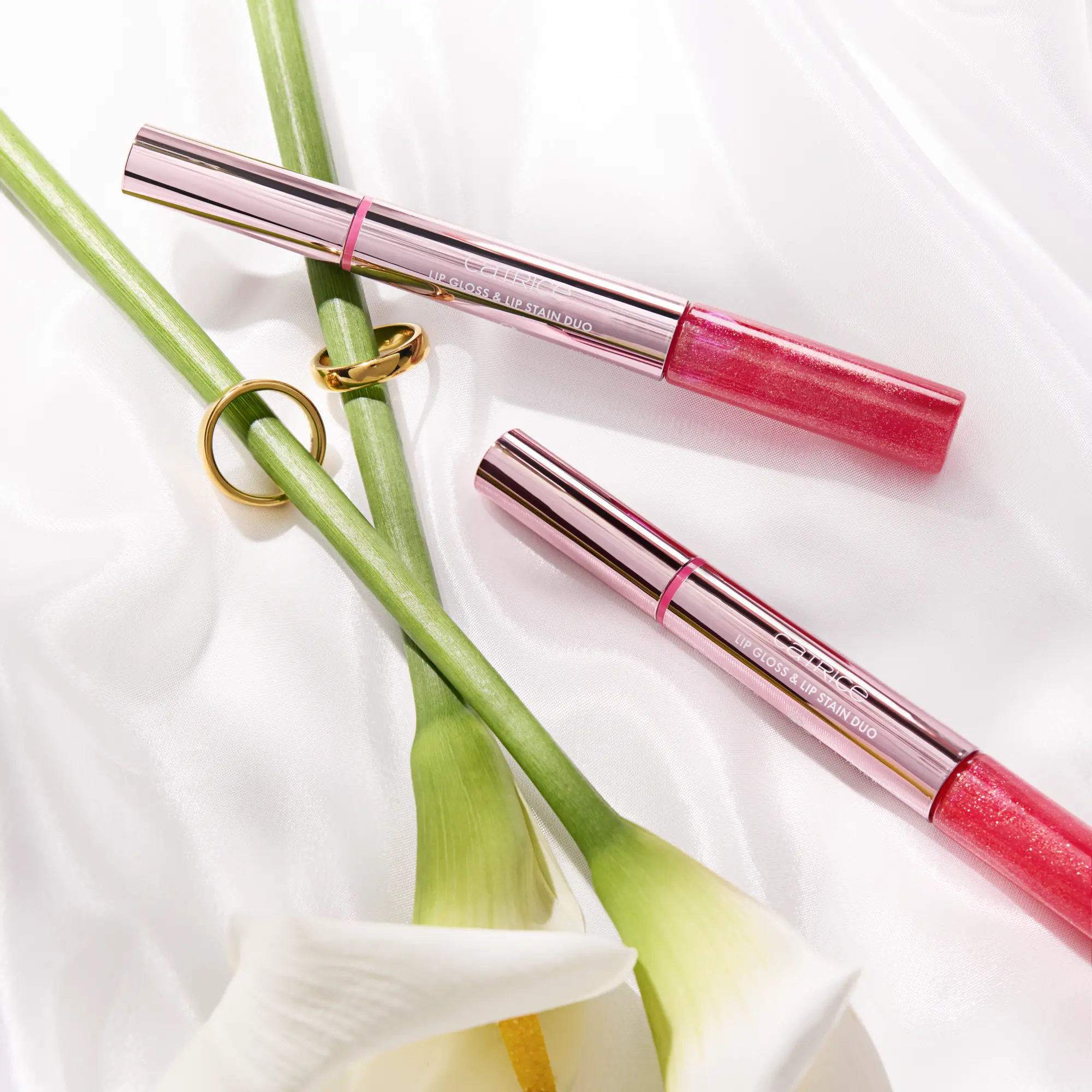 Brides & Besties Lip Gloss & Lip Stain Duo C02 Pink(y) Promise - Image 3