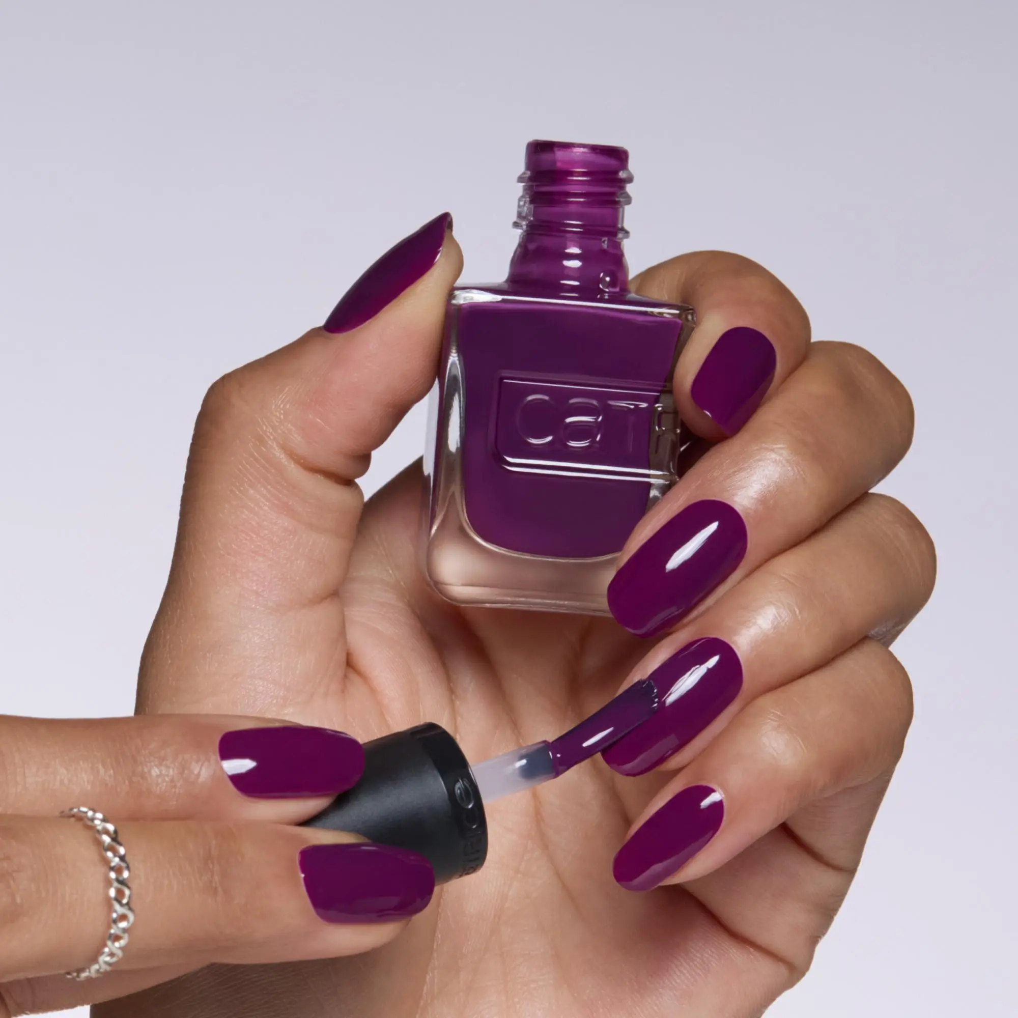 Gel Affair Nail Lacquer 023 Plum-believable - Image 2