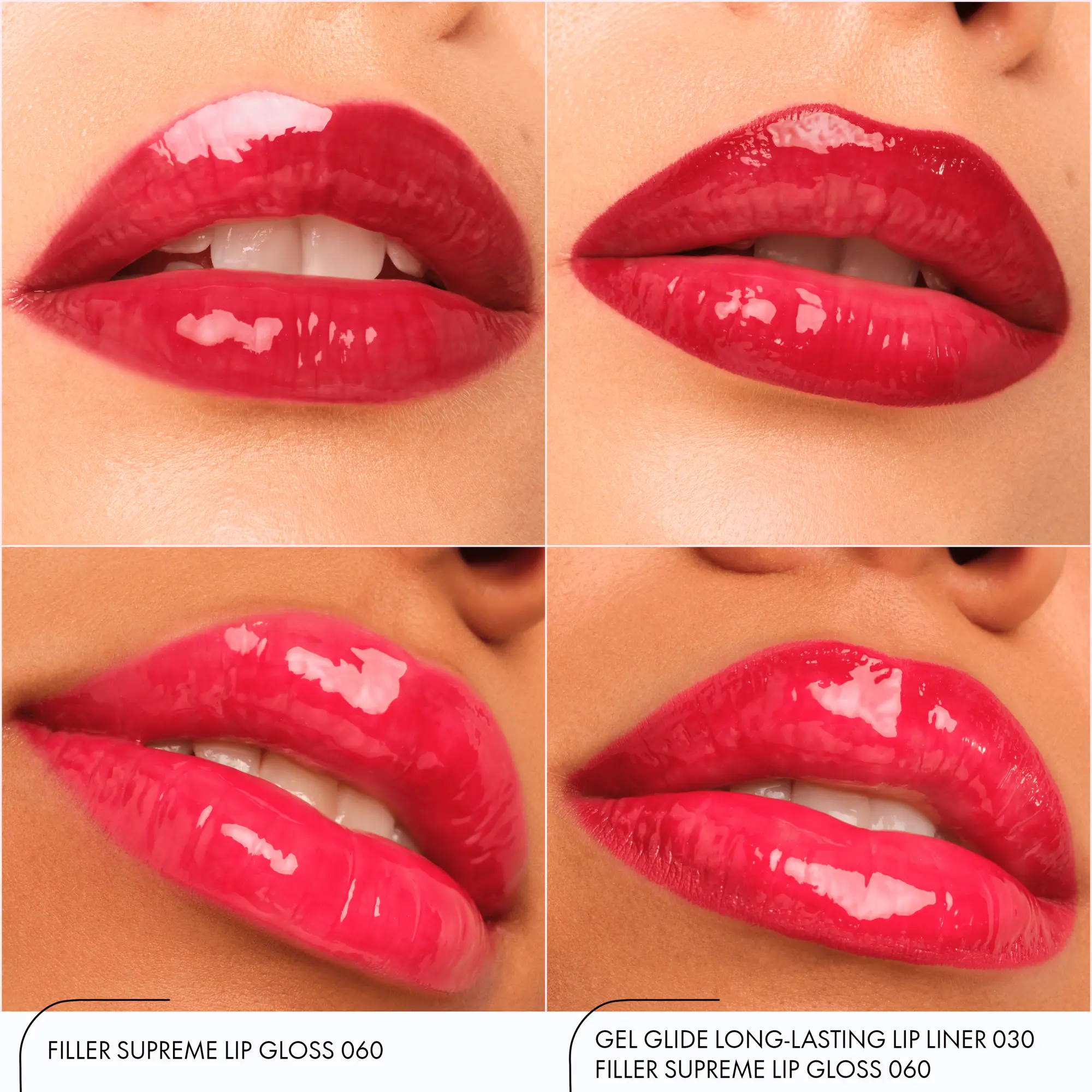 Gel Glide Long-Lasting Lip Liner 030 Left On Red - Image 7