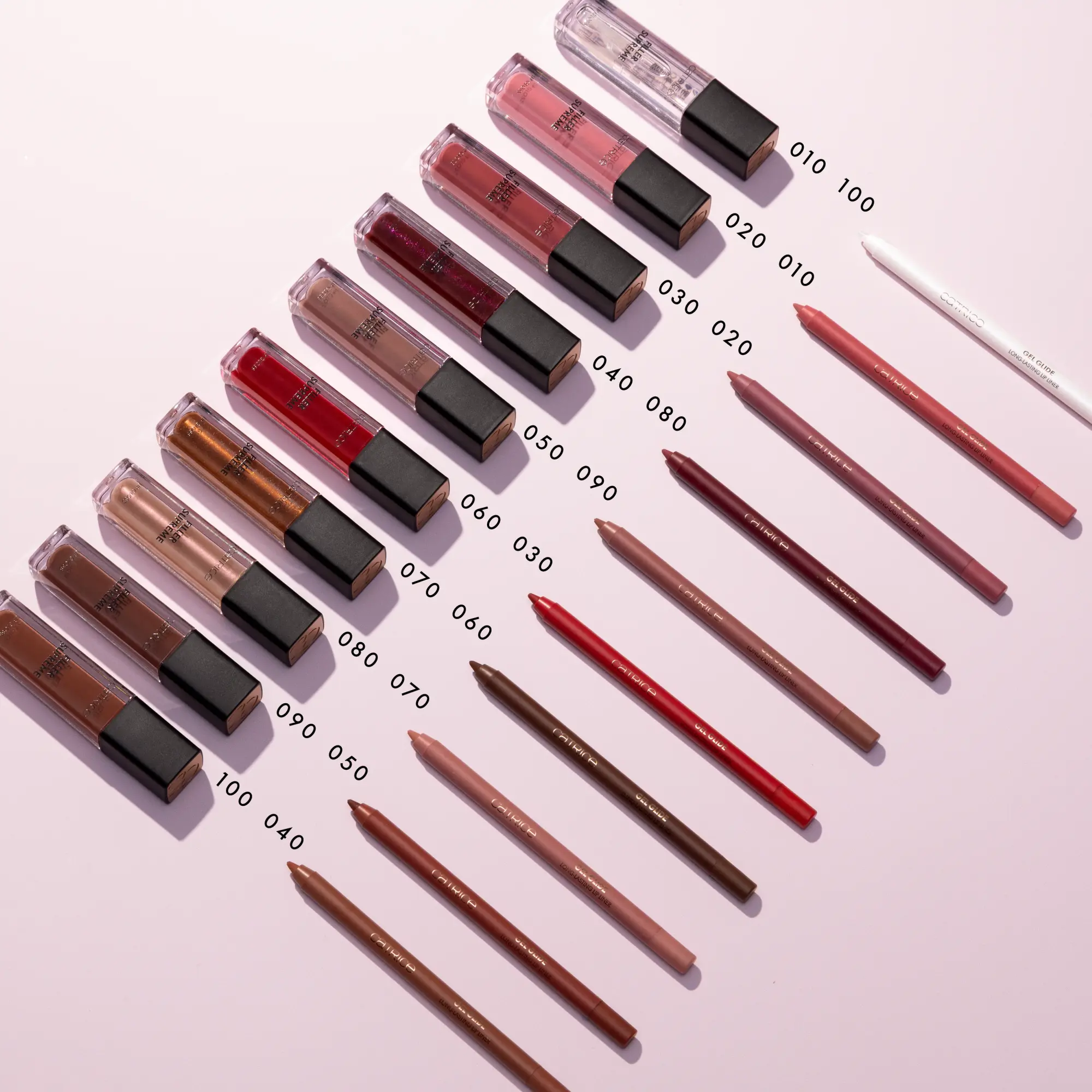 Gel Glide Long-Lasting Lip Liner 040 Latte Lines - Image 10