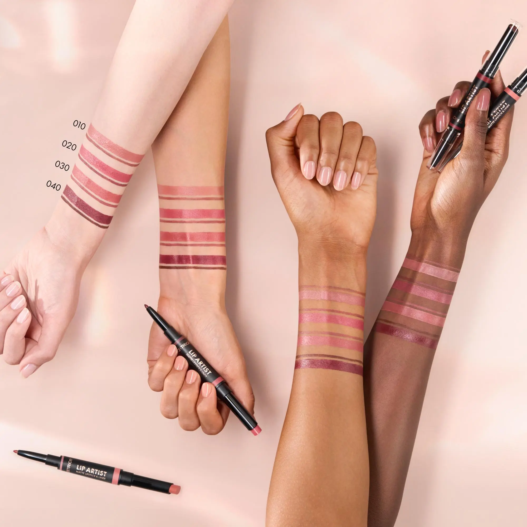 Lip Artist Matte Lipstick & Liner 040 Sisters By Heart - Image 5