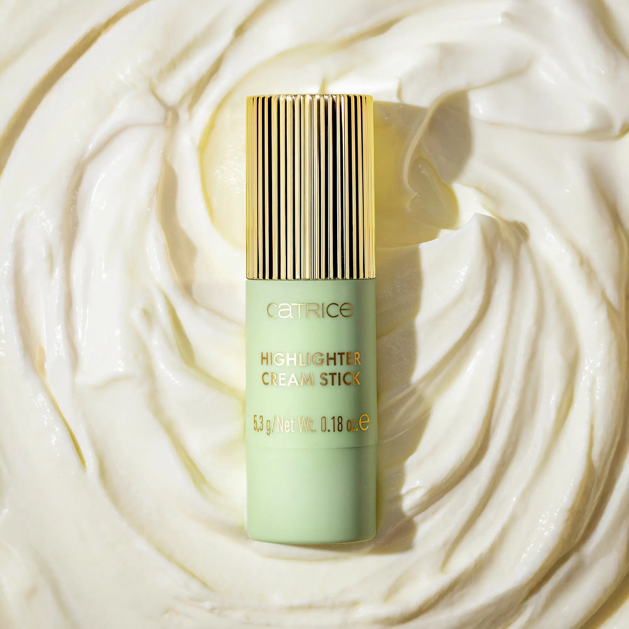 Pistachio Cream Delight Highlighter Cream Stick Glaze of Glory - Image 3